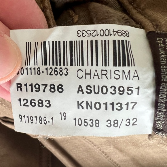 34 Heritage Charisma Brown Straight-Leg Pants 38 X 32 NWT - Picture 14 of 16